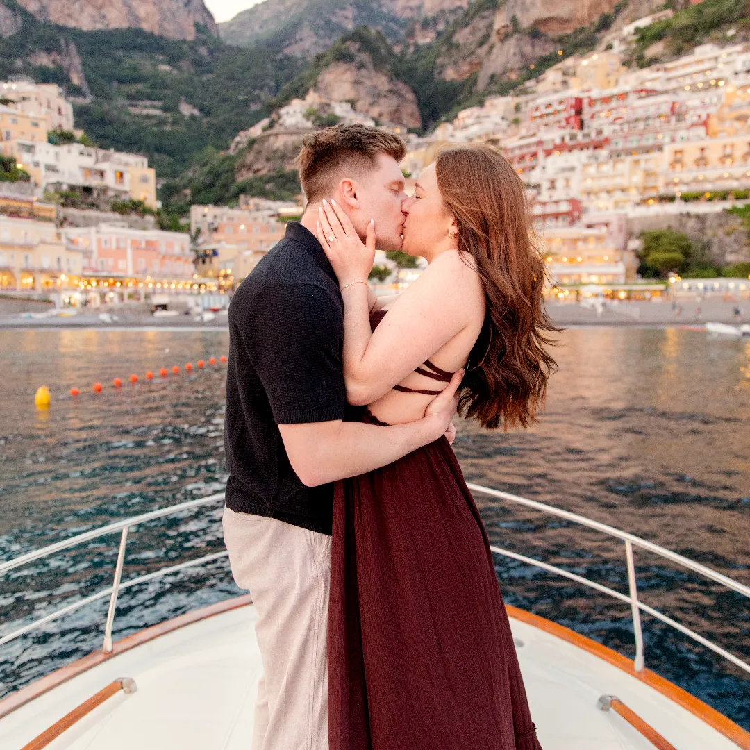 Photoshoot on Board: The Magical Amalfi Coast Behind You